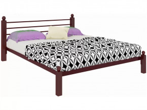 Кровать Милана Lux коричневая в Нягани - nyagan.mebel-tymen.ru | фото