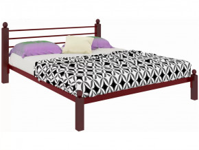 Кровать Милана Lux красная в Нягани - nyagan.mebel-tymen.ru | фото