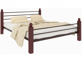 Кровать Милана Lux Plus коричневая в Нягани - nyagan.mebel-tymen.ru | фото