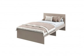 Кровать "МОНА" 2000*1200мм, (без матраса), ЛДСП кашемир (ламели) в Нягани - nyagan.mebel-tymen.ru | фото