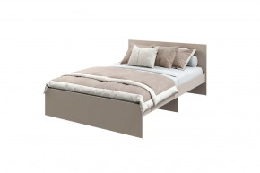 Кровать "МОНА" 2000*1400мм, (без матраса), ЛДСП кашемир (ламели) в Нягани - nyagan.mebel-tymen.ru | фото