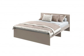 Кровать "МОНА" 2000*1600мм, (без матраса), ЛДСП кашемир (ламели) в Нягани - nyagan.mebel-tymen.ru | фото