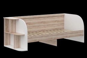 Кровать одинарная 900 с радиусом Люмен №25 в Нягани - nyagan.mebel-tymen.ru | фото