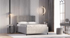 Кровать Оливия 1400 Серый в Нягани - nyagan.mebel-tymen.ru | фото