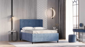 Кровать Оливия 1400 Синий в Нягани - nyagan.mebel-tymen.ru | фото