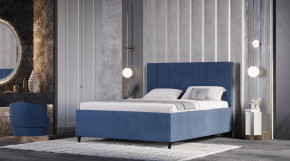 Кровать Оливия 1600 Синий в Нягани - nyagan.mebel-tymen.ru | фото