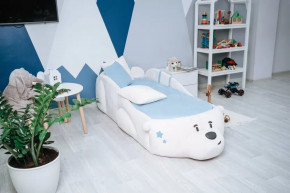 Кровать Romack Мишка Pasha с кармашком, ЭКО матрасом в Нягани - nyagan.mebel-tymen.ru | фото