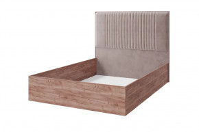 Кровать Тоскана, 1400*2000 мм, дуб табачный/бежевый в Нягани - nyagan.mebel-tymen.ru | фото