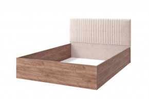 Кровать Тоскана, 1600*2000 мм, дуб табачный, ткань Модус 02 в Нягани - nyagan.mebel-tymen.ru | фото