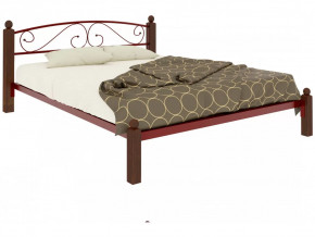 Кровать Вероника Lux красная в Нягани - nyagan.mebel-tymen.ru | фото