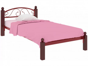 Кровать Вероника Мини Lux красная в Нягани - nyagan.mebel-tymen.ru | фото