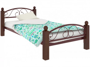 Кровать Вероника Мини Lux Plus коричневая в Нягани - nyagan.mebel-tymen.ru | фото