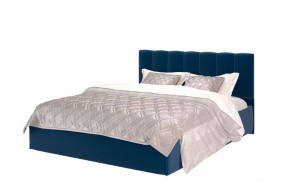 Кровать Элен 1200*2000 мм, велюр NEO 27, синий в Нягани - nyagan.mebel-tymen.ru | фото