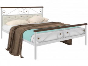 Кровать Эсмеральда plus мягкая белая в Нягани - nyagan.mebel-tymen.ru | фото