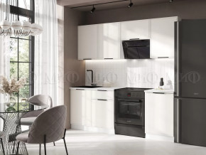 Кухня Николь 2,1м (Холст белый) в Нягани - nyagan.mebel-tymen.ru | фото