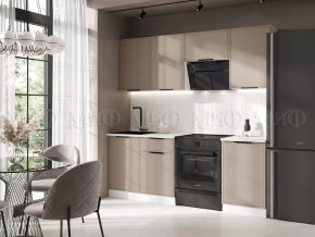 Кухня Николь 2,1м (Холст латте) в Нягани - nyagan.mebel-tymen.ru | фото