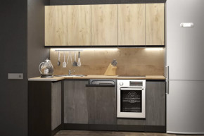 Кухонный гарнитур Адажио прайм 400 1100х2000 мм в Нягани - nyagan.mebel-tymen.ru | фото