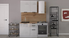 Кухонный гарнитур Аттика длиной 100 см в Нягани - nyagan.mebel-tymen.ru | фото