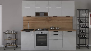 Кухонный гарнитур Аттика длиной 240 см в Нягани - nyagan.mebel-tymen.ru | фото