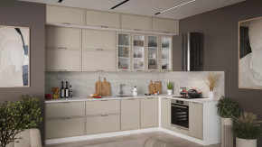 Кухонный гарнитур «Белладжио» №9 Белый, Софт панакота в Нягани - nyagan.mebel-tymen.ru | фото