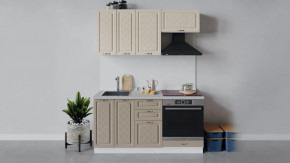 Кухонный гарнитур «Бьянка» длиной 160 см со шкафом НБ в Нягани - nyagan.mebel-tymen.ru | фото