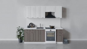 Кухонный гарнитур «Бьянка» длиной 220 см в Нягани - nyagan.mebel-tymen.ru | фото