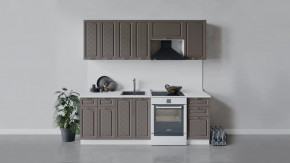 Кухонный гарнитур «Бьянка» длиной 220 см в Нягани - nyagan.mebel-tymen.ru | фото