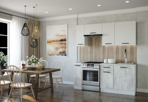 Кухонный гарнитур Бланка-1800 столешница 26 мм в Нягани - nyagan.mebel-tymen.ru | фото