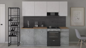 Кухонный гарнитур «Бронкс» длиной 220 см в Нягани - nyagan.mebel-tymen.ru | фото