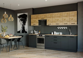 Кухонный гарнитур Дели-3000 столешница 26 мм в Нягани - nyagan.mebel-tymen.ru | фото