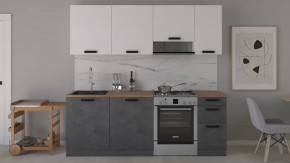 Кухонный гарнитур «Фиджи» длиной 220 см в Нягани - nyagan.mebel-tymen.ru | фото