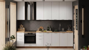 Кухонный гарнитур «Габриэлла» №19 Дуб Крафт золотой, Сноу в Нягани - nyagan.mebel-tymen.ru | фото