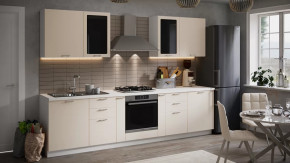 Кухонный гарнитур «Габриэлла» №5 Белый/Крем в Нягани - nyagan.mebel-tymen.ru | фото