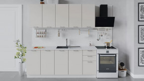 Кухонный гарнитур «Габриэлла» длиной 200 см Белый/Крем в Нягани - nyagan.mebel-tymen.ru | фото