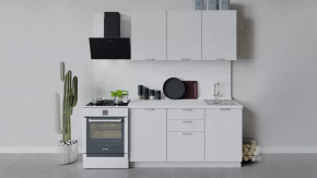 Кухонный гарнитур «Гранита» длиной 150 см в Нягани - nyagan.mebel-tymen.ru | фото