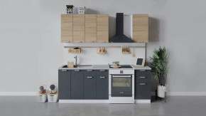 Кухонный гарнитур «Гранита» длиной 160 см в Нягани - nyagan.mebel-tymen.ru | фото