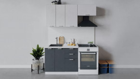 Кухонный гарнитур «Гранита» длиной 160 см в Нягани - nyagan.mebel-tymen.ru | фото