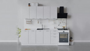 Кухонный гарнитур «Гранита» длиной 200 см в Нягани - nyagan.mebel-tymen.ru | фото