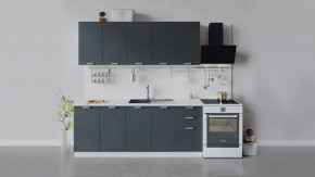 Кухонный гарнитур «Гранита» длиной 200 см в Нягани - nyagan.mebel-tymen.ru | фото