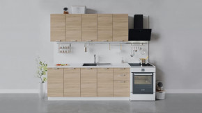 Кухонный гарнитур «Гранита» длиной 200 см в Нягани - nyagan.mebel-tymen.ru | фото