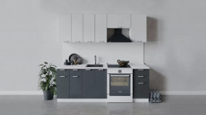 Кухонный гарнитур «Гранита» длиной 220 см в Нягани - nyagan.mebel-tymen.ru | фото