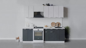 Кухонный гарнитур «Гранита» длиной 240 см в Нягани - nyagan.mebel-tymen.ru | фото