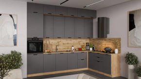 Кухонный гарнитур «Гренада» №20 Дуб Крафт золотой, Холст Вулкан в Нягани - nyagan.mebel-tymen.ru | фото