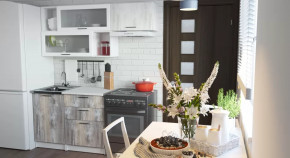 Кухонный гарнитур Инна экстра 1700 мм в Нягани - nyagan.mebel-tymen.ru | фото