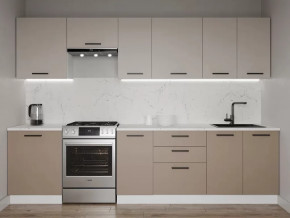 Кухонный гарнитур Каппучино-3000 МДФ столешница 38 мм в Нягани - nyagan.mebel-tymen.ru | фото