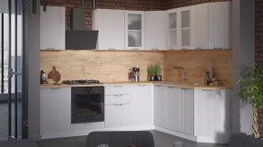 Кухонный гарнитур «Кимберли» №6 Белый, Сноу в Нягани - nyagan.mebel-tymen.ru | фото