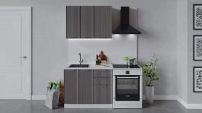 Кухонный гарнитур «Кимберли» длиной 100 см Белый, Муссон в Нягани - nyagan.mebel-tymen.ru | фото