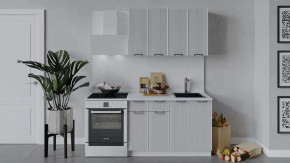 Кухонный гарнитур «Кимберли» длиной 120 см Белый, Сноу в Нягани - nyagan.mebel-tymen.ru | фото