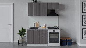 Кухонный гарнитур «Кимберли» длиной 160 см Белый, Муссон в Нягани - nyagan.mebel-tymen.ru | фото