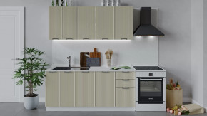 Кухонный гарнитур «Кимберли» длиной 180 см Белый, Крем в Нягани - nyagan.mebel-tymen.ru | фото